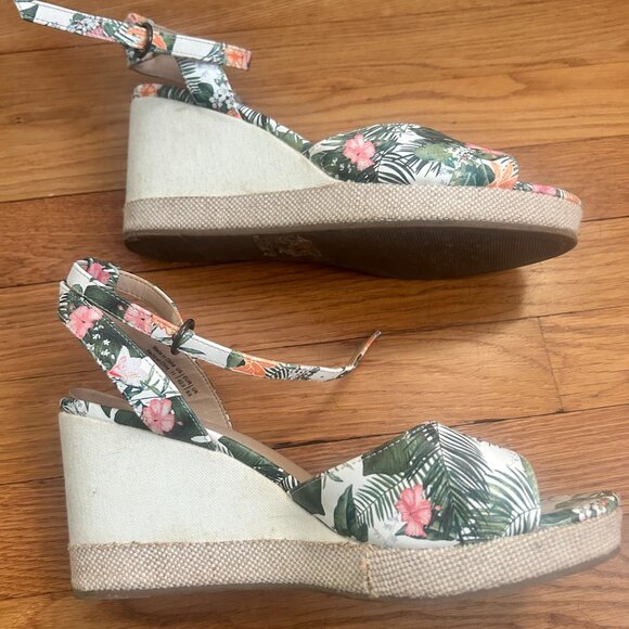 Market & Spruce Claudia Printed Wedge - size 11 - Picture 5 of 6